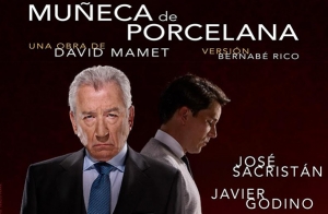 Dto: Muñeca de porcelana, con José Sacristán