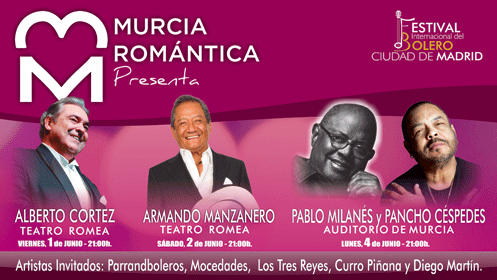 Descuento: Armando Manzanero, Mocedades, Los Tres Reyes y más (2 de junio)