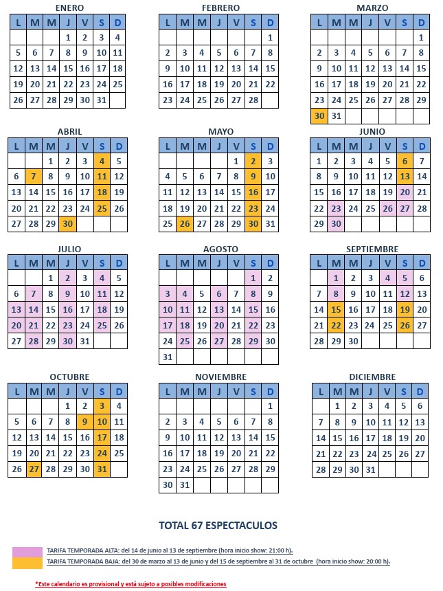 calendariomedievalshow