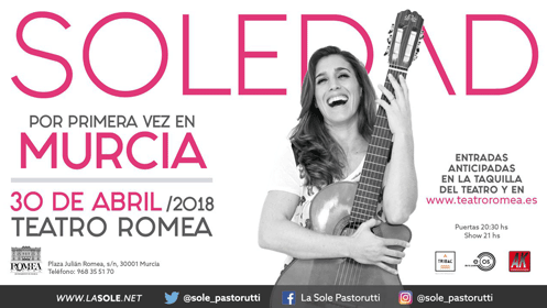 Descuento: Soledad Pastorutti en el Teatro Romea (30 de Abril)