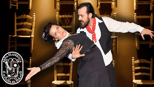 Cena con espectáculo flamenco para 2 personas por sólo 35€