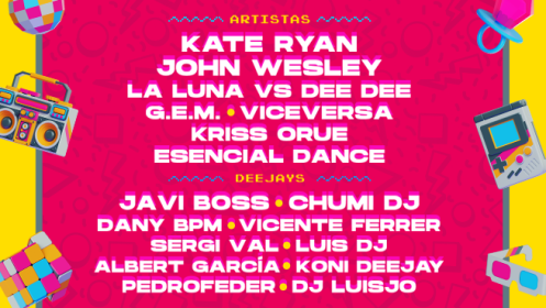 90's & 2MIL: el remember de tu vida  (15 nov)