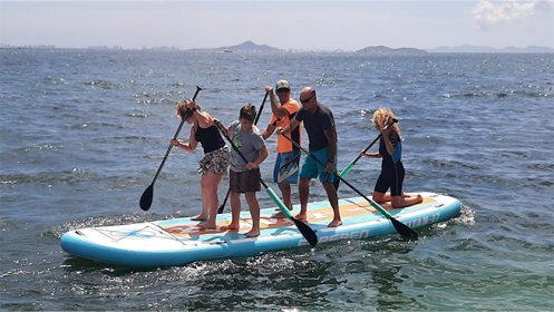 Big Sup en Los Alcázares: planazo en grupo