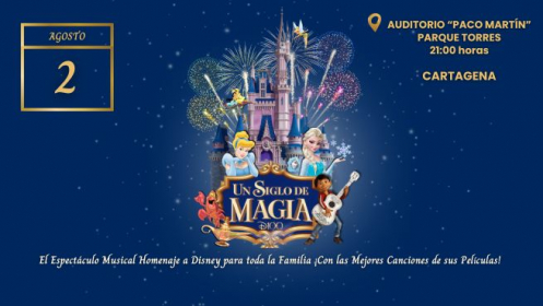 Un siglo de Magia: un espectacular homenaje a Disney (2 ago)