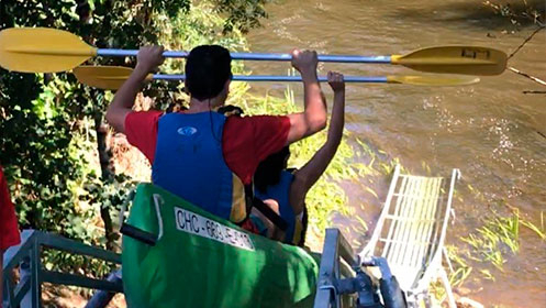 Descenso del Sella para toda la familia: canoa, rampa y picnic