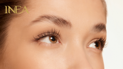 Lifting de pestañas con queratina y tinte en INEA