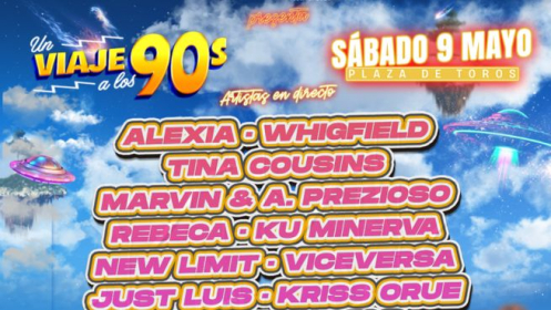 Un viaje a los 90's en Murcia On Festival (9 may)