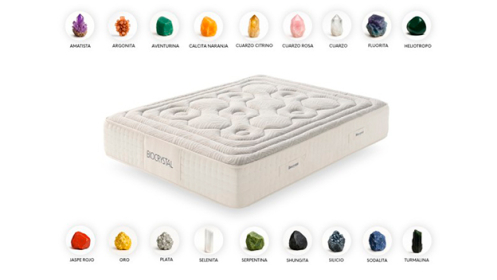 Colchón Biocrystal Selenium de 30 cm con tecnología BIOCRYSTAL®