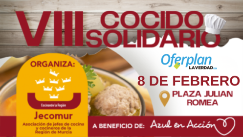 Cocido Solidario de Jecomur a beneficio de la ONG Azul en Acción